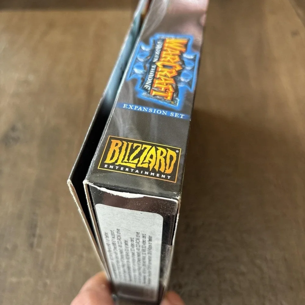 NOS Sealed Warcraft 3 Frozen Throne Expansion Set PC/Mac New Old Stock
